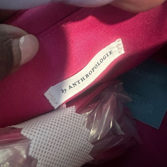 Anthropologie Pink Faux Leather Crossbody Bag NWT - Picture 8 of 8